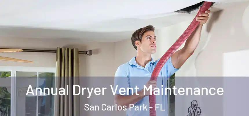 Annual Dryer Vent Maintenance San Carlos Park - FL
