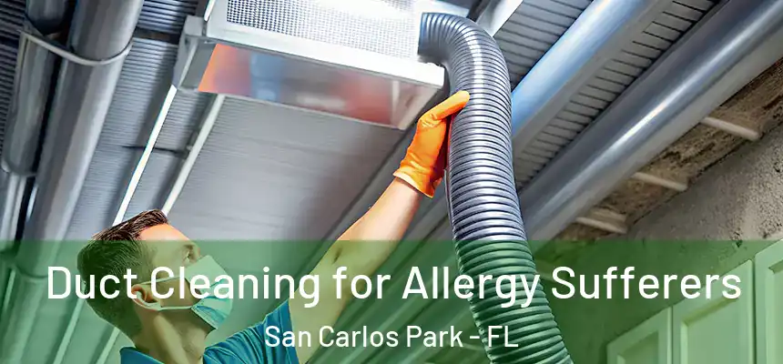 Duct Cleaning for Allergy Sufferers San Carlos Park - FL